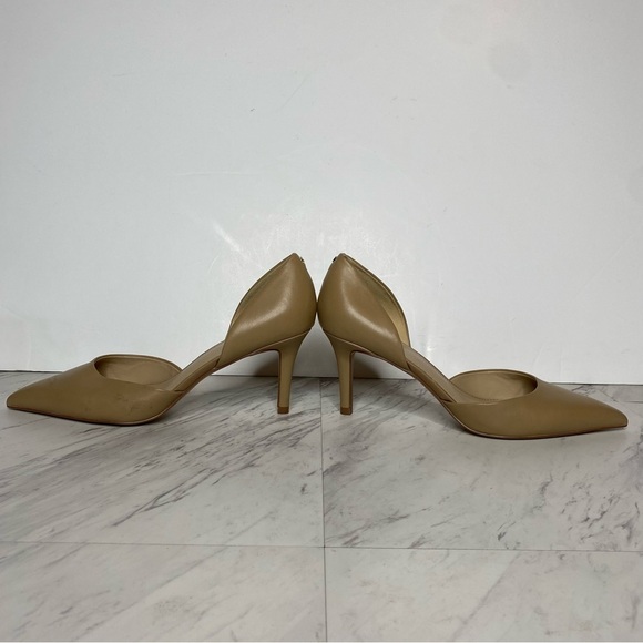 Sam Edelman Viv Pointed Toe Tan Leather Pump 10M - Picture 7 of 15